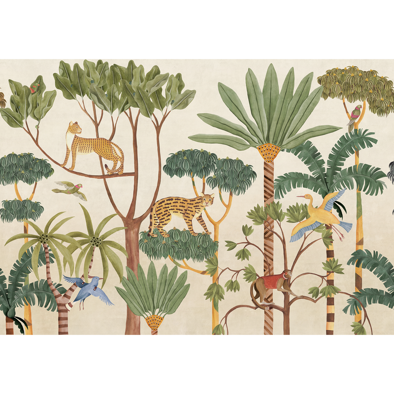 WildWood Emerald BB Kids Mural by Coordonné (400x280cm)