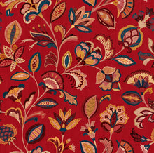 D00400 Chintz Ruby Kala Wallpaper by Coordonné - flat