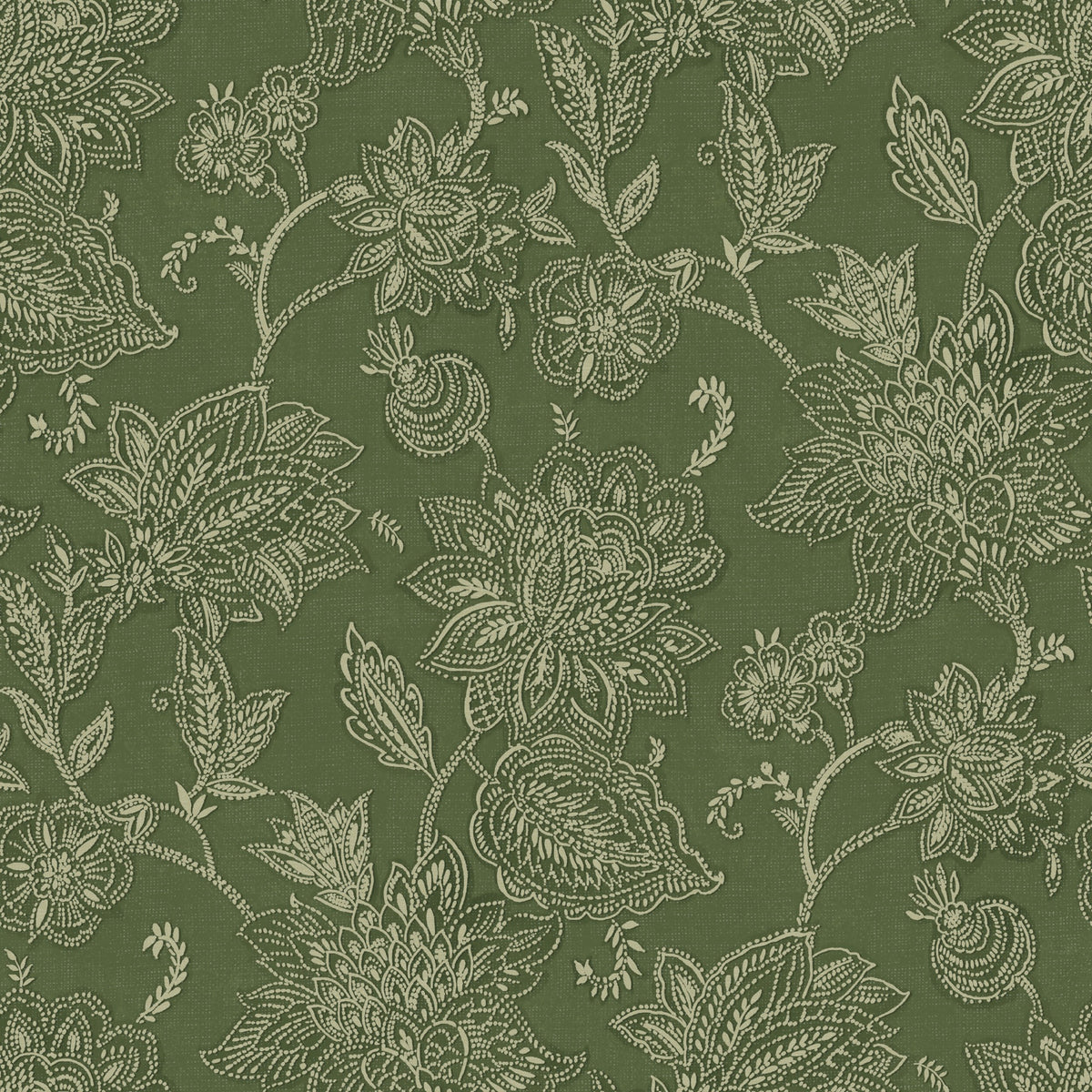 Kashmir Moss Kala Wallpaper by Coordonné