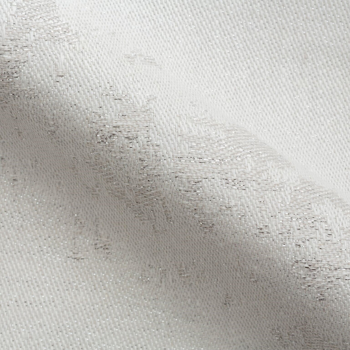 Tristano Bianco Legacy Fabric by Coraggio — flat