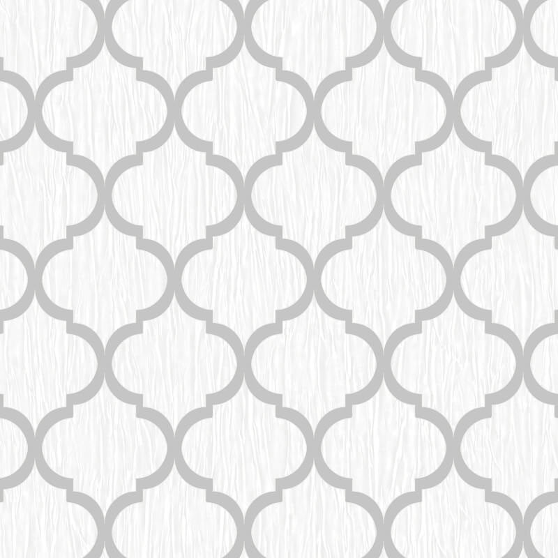 8896 Crystal Trellis Silver Grey Wallpaper By Debona