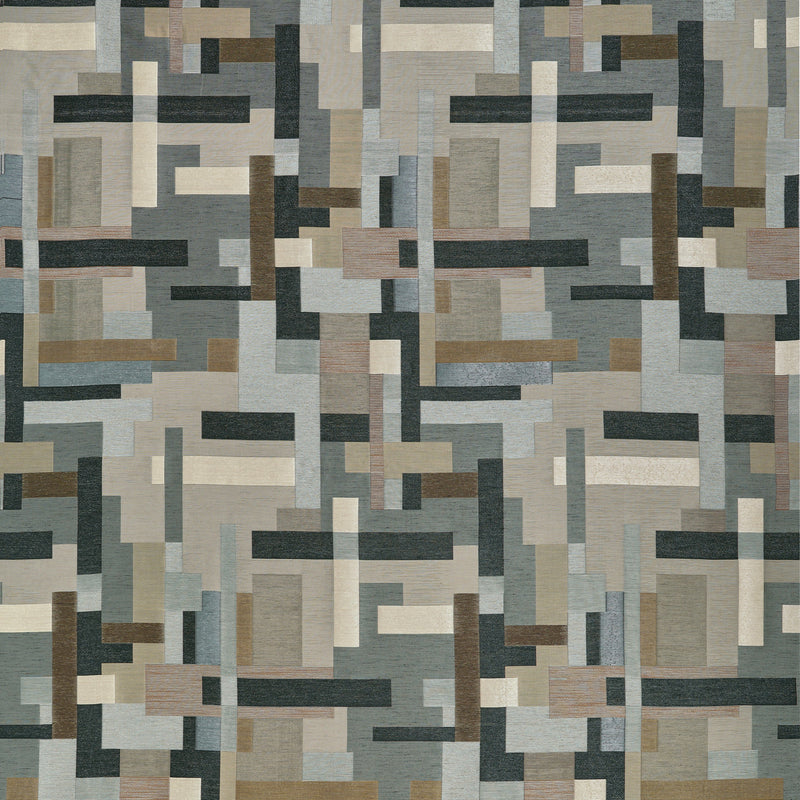 Pavia Place Urban Thomas Lavin Fabric by Coraggio — flat