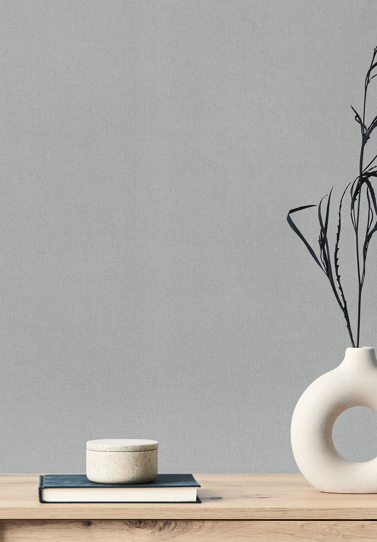 DA3576N Gypsy Weave Grey Carol Benson Cobb Wallpaper by York Wallcoverings