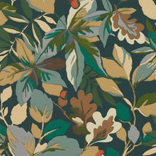 217224 Robin's Wood Arboretum Forest Green and Sap Green Wallpaper by Sanderson
