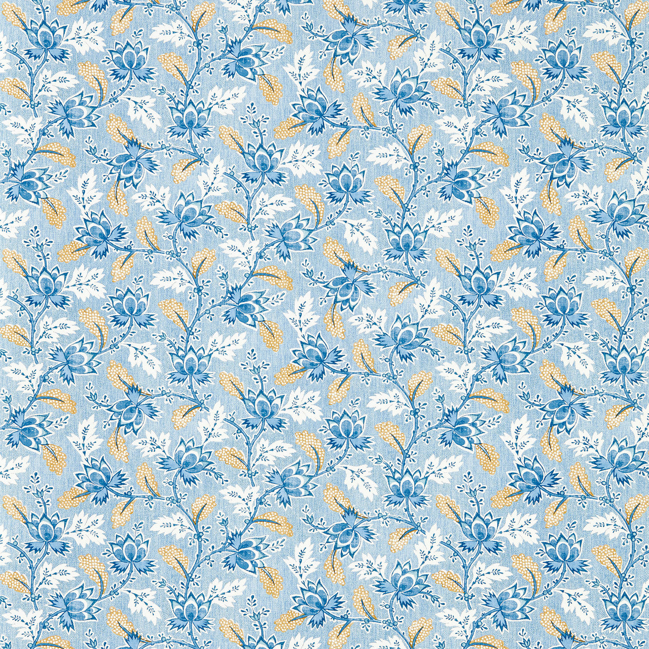 217232 Dallimore Arboretum Indigo and Multi Wallpaper by Sanderson