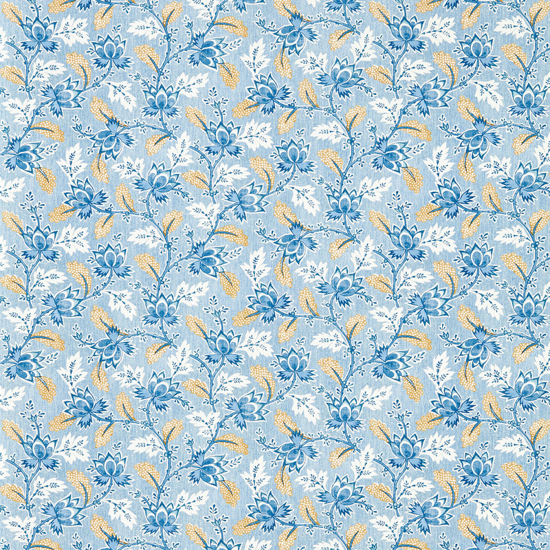 217232 Dallimore Arboretum Indigo and Multi Wallpaper by Sanderson