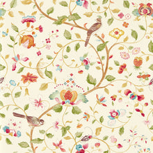 217238 Aril's Garden Arboretum Olive and Mulberry Wallpaper by Sanderson