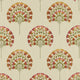 Wild Tulip Arboretum Amber and Cream Fabric by Sanderson