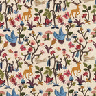 237325 Forest of Dean Arboretum Mulberry Multi Fabric by Sanderson