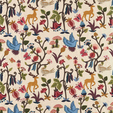 237325 Forest of Dean Arboretum Mulberry Multi Fabric by Sanderson