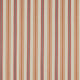 Valley Stripe Arboretum Rowan Berry and Cream Fabric by Sanderson