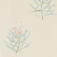 Protea Flower Curios Russet/Green Wallpaper by Sanderson