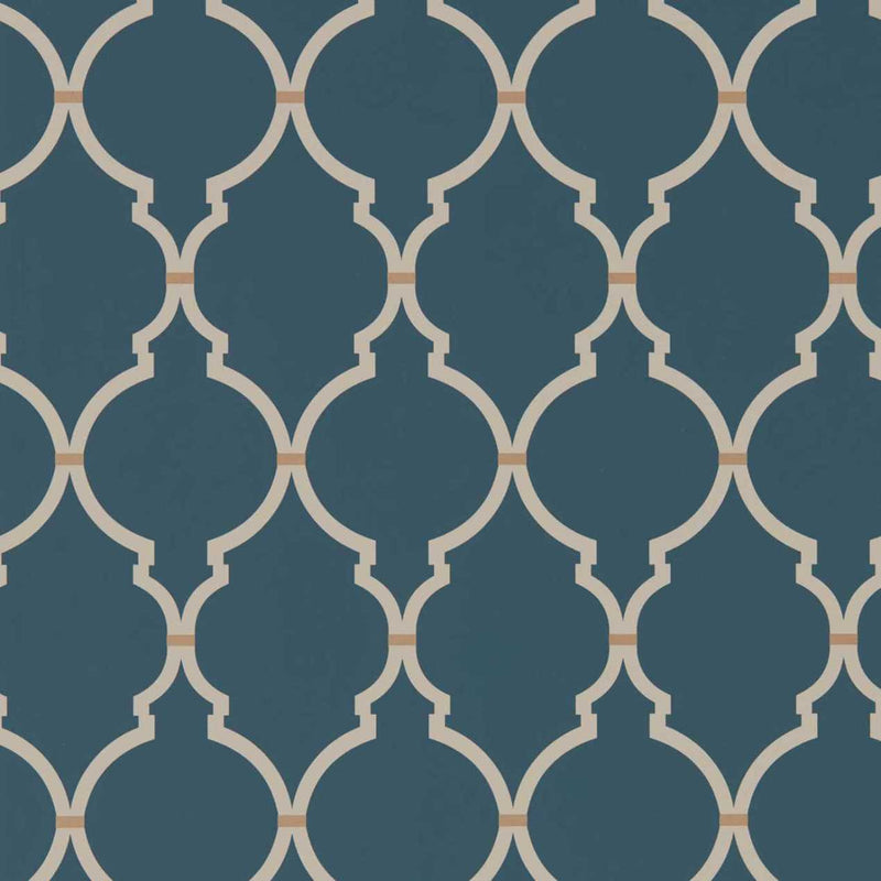 216338 ( DART216338 ) Empire Trellis Water Garden Wallpaper by Sanderson