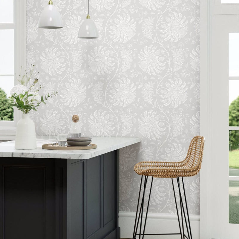 216343 ( DART216343 ) Mapperton Water Garden Wallpaper by Sanderson