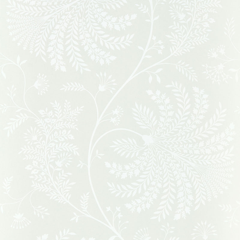 216343 Mapperton Curios Chalk Wallpaper by Sanderson