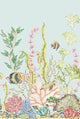 Nautical Mural Blue Daisy Bennett Wallpaper by Galerie