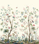 Charleston Garden Mural Cream Daisy Bennett Wallpaper by Galerie