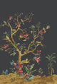Tanzania Tree of Life Mural Black Daisy Bennett Wallpaper by Galerie