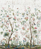 Charleston Garden Mural Multicolours Wallpaper by Galerie