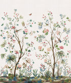 Charleston Garden Mural Multicolours Wallpaper by Galerie
