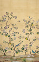 Blossom Mural Gold Daisy Bennett Wallpaper by Galerie