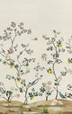 Blossom Mural Silver Grey Daisy Bennett Wallpaper by Galerie