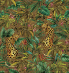Exotica Mural Browns & Taupes Wallpaper by Galerie