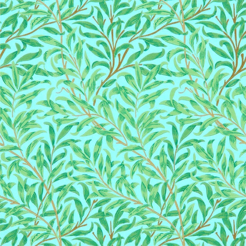 DBPW216948 Willow Bough Queen Square Wallpaper By Morris & Co