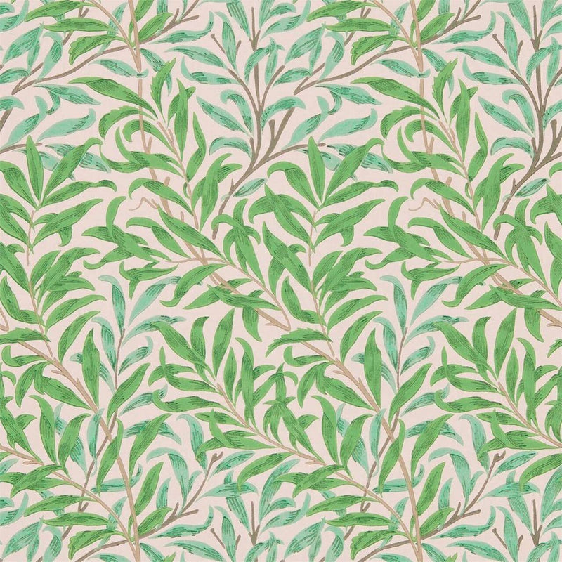 DBPW216949 Willow Bough Queen Square Wallpaper By Morris & Co