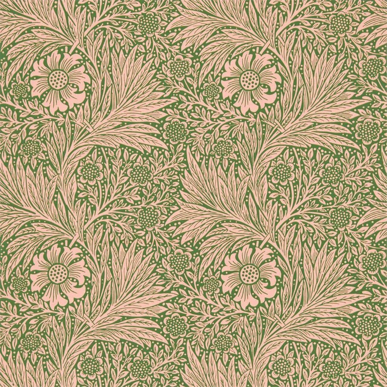 DBPW216953 Marigold Queen Square Wallpaper By Morris & Co