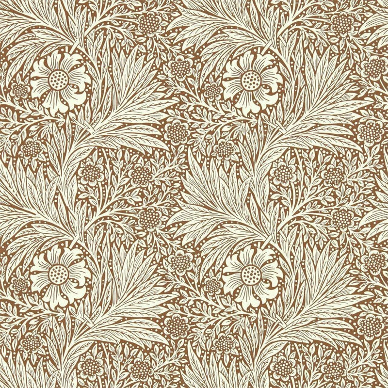 DBPW216955 Marigold Queen Square Wallpaper By Morris & Co