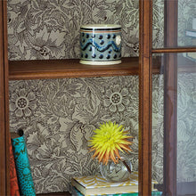 DBPW216957 Poppy Queen Square Wallpaper By Morris & Co