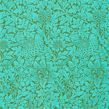 DBPW216958 Bird & Anemone Queen Square Wallpaper By Morris & Co