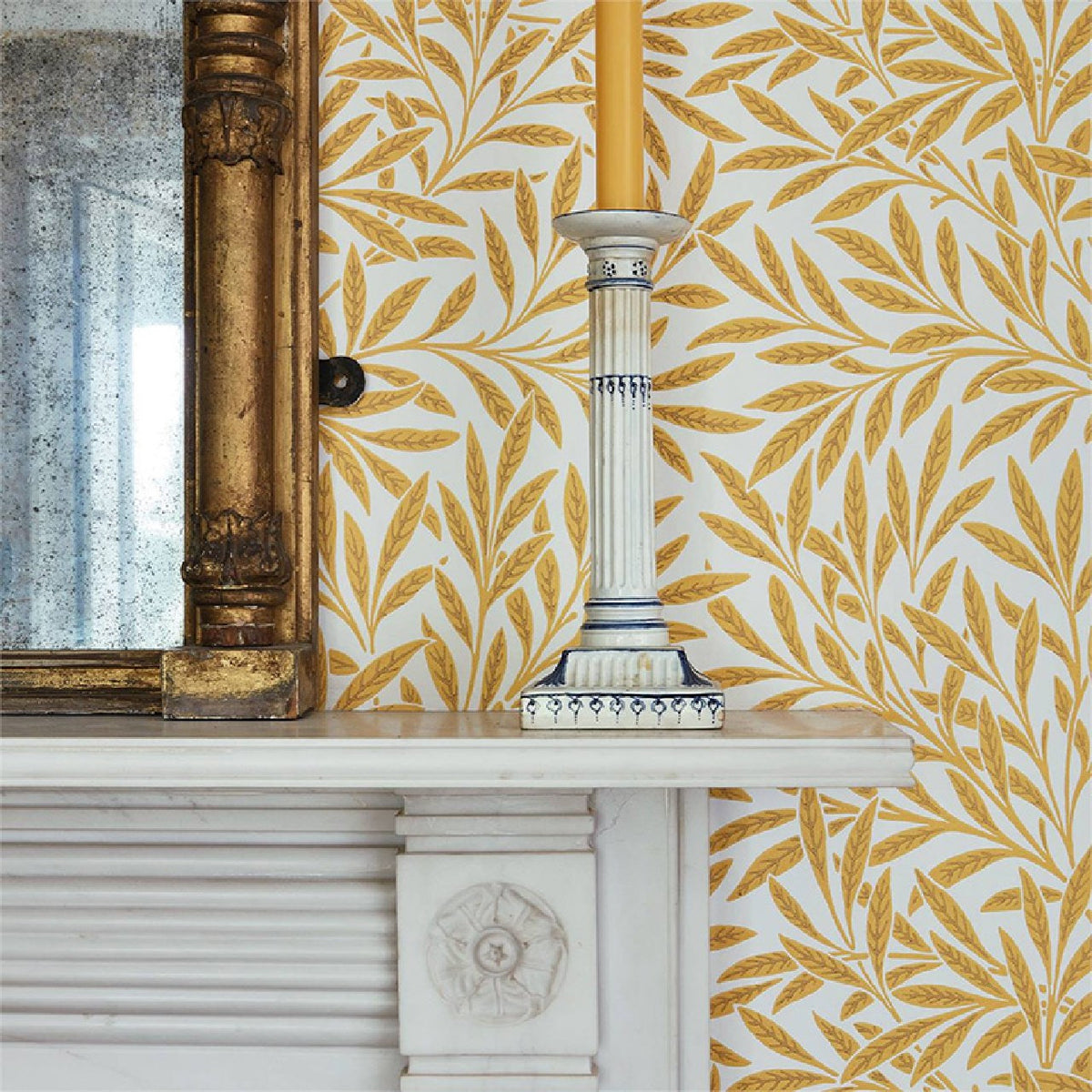 Willow Queen Square Wallpaper By Morris & Co