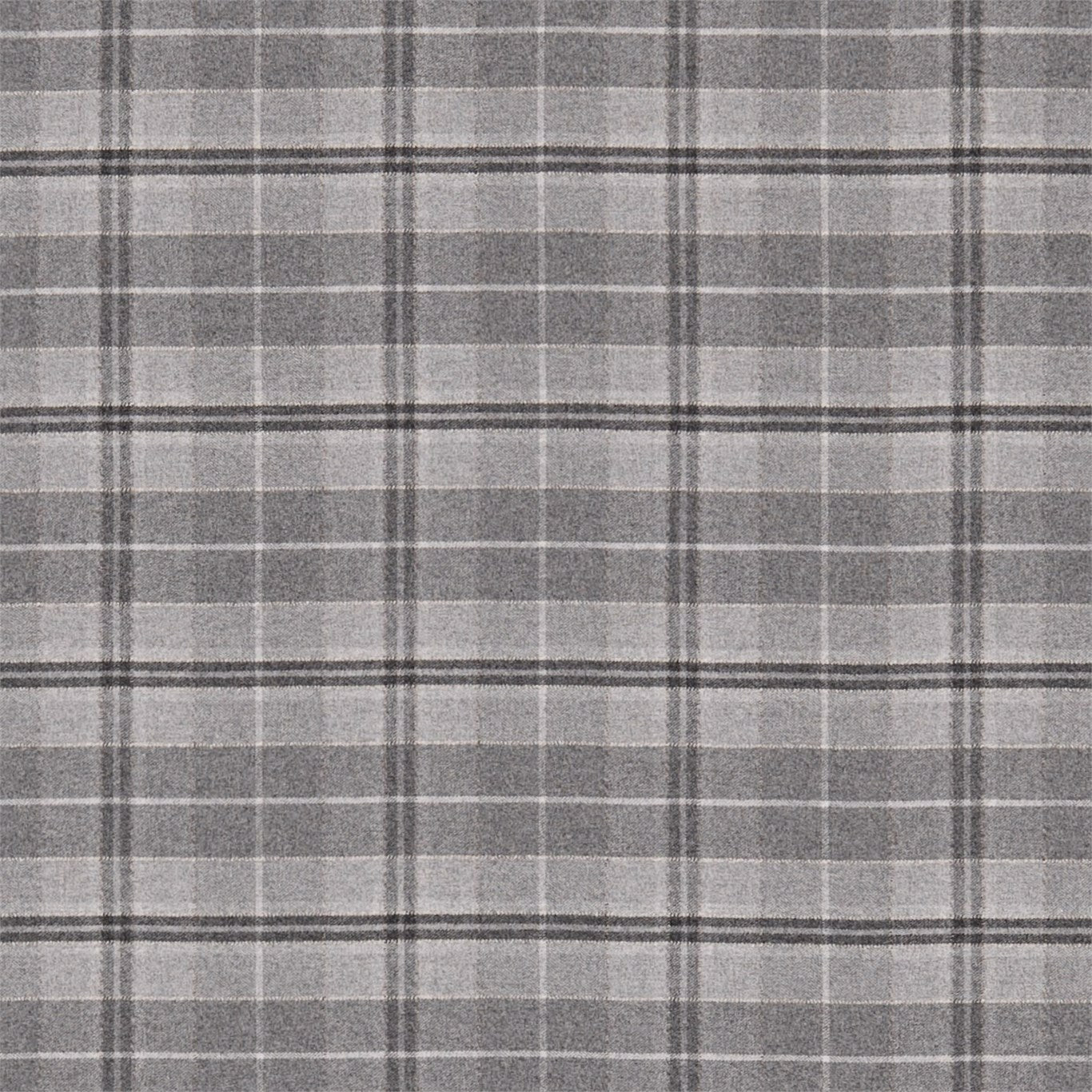 Milton Charcoal / Flint Highgrove by Sanderson Wools Fabric