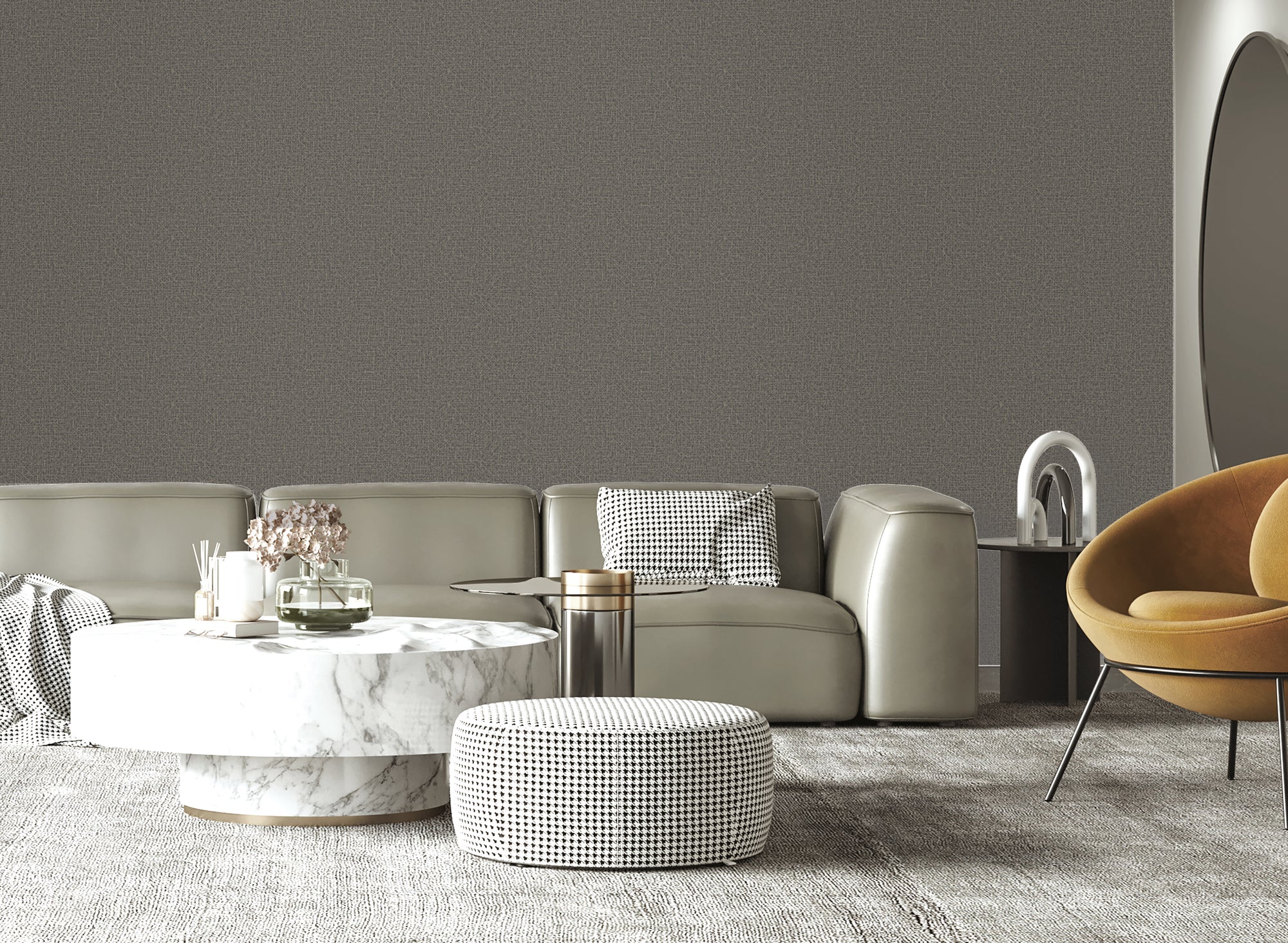 DC30022 Cross-Hatch Texture Silver Grey Wallpaper by Galerie