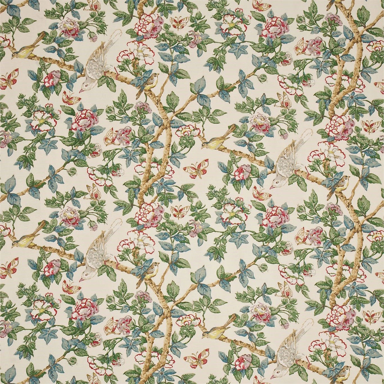 DCAVCA203 Caverley Country House Chintz Fabric by Sanderson