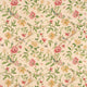 Porcelain Garden One Sixty Red/Beige Fabric by Sanderson
