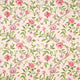 Porcelain Garden One Sixty Magenta/Leaf Green Fabric by Sanderson
