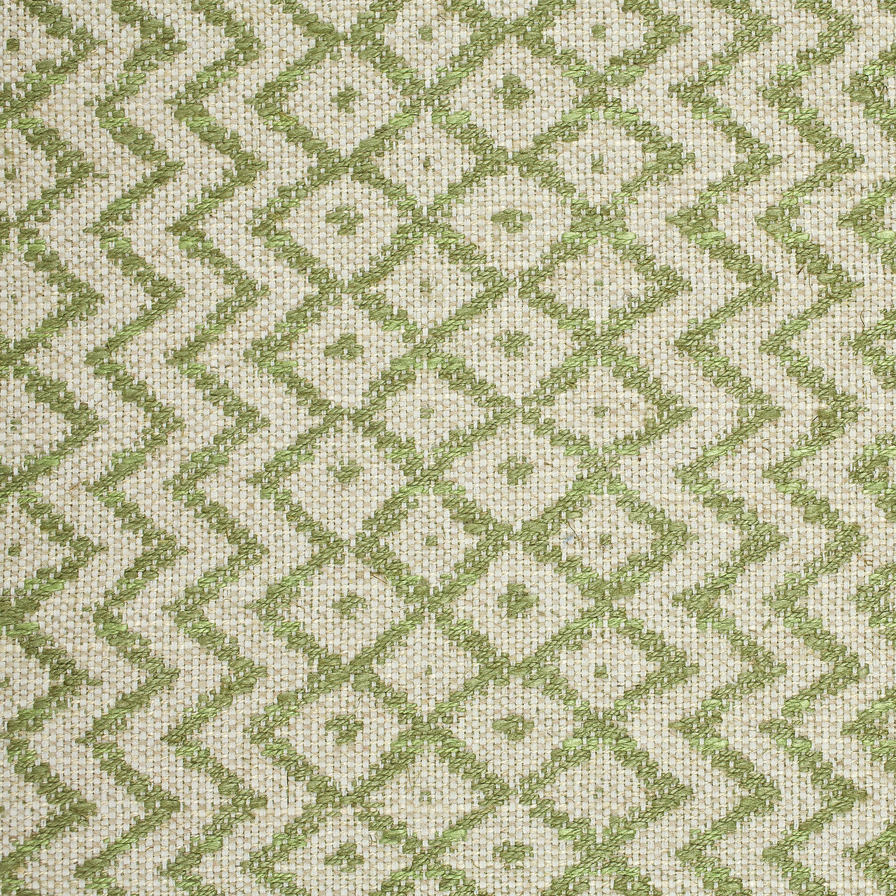232029 Cheslyn Orwell Weaves Olive and Cream Fabric by Sanderson