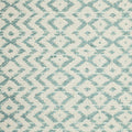 Cheslyn Orwell Weaves Teal and Cream Fabric by Sanderson