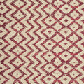 Cheslyn Orwell Weaves Claret and Cream Fabric by Sanderson
