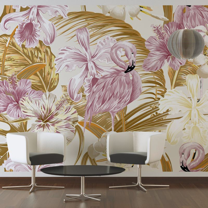 DD118566 Flamingo Art Designwalls Wallpaper by A S Creation