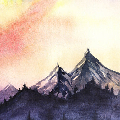 Mountain Painting Designwalls Wallpaper by A S Creation