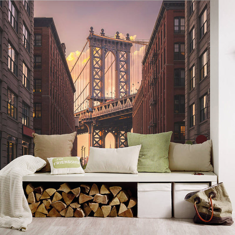DD118682 Brooklyn Bridge Designwalls Wallpaper by A S Creation