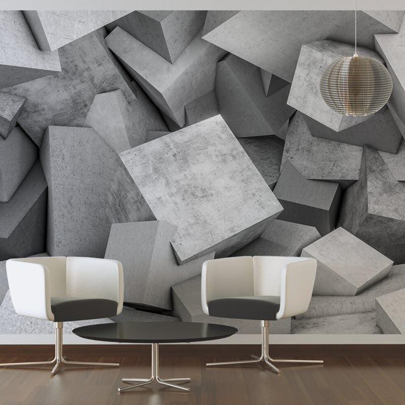 DD118734 Concrete Blocks Designwalls Wallpaper by A S Creation