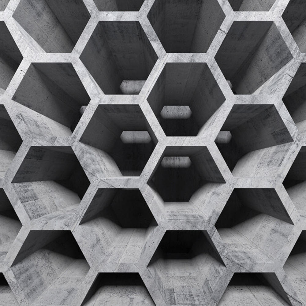 DD118738 Honey Comb Structure Designwalls Wallpaper by A S Creation
