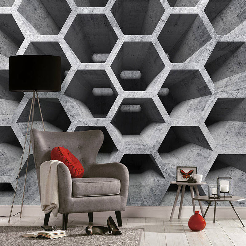 DD118738 Honey Comb Structure Designwalls Wallpaper by A S Creation