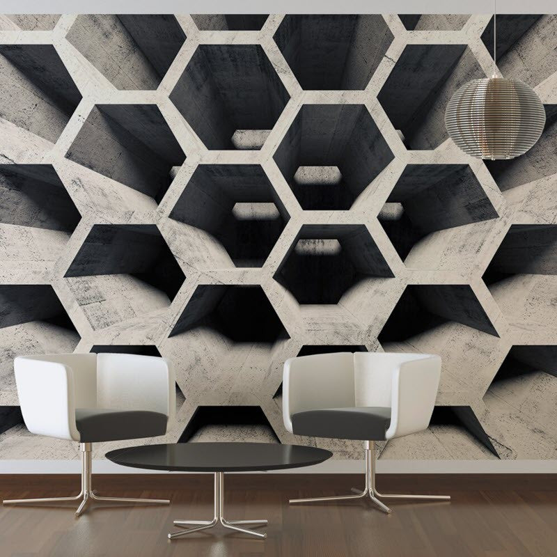 DD118740 Honey Comb Structure Designwalls Wallpaper by A S Creation