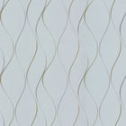 DD3701 Wavy Stripe Light Blue Dazzling Dimensions Wallpaper by York Wallcoverings